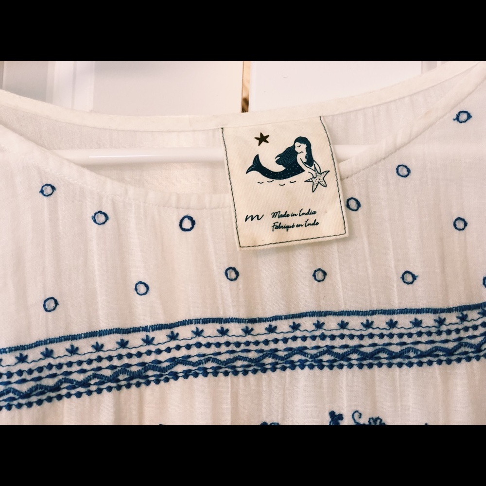 Anthropologie mermaid brand mini dress/tunic - Picture 2 of 5